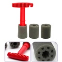 BROTHERS Rim Nuts Brush (T) فرشة برازرز لتنظيف مسامير الجنوط علي شكل حرف BR/NUT BRUSH T