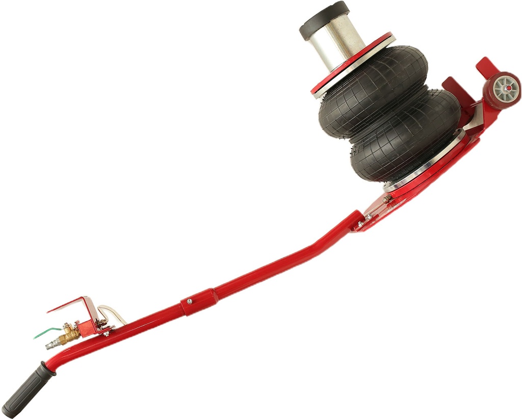 GEC Mobile Double Air Balloon Jack With Control Hand 3 Ton كوريك قربة هواء 2 مرحله ماركة جي اي سي حموله 3 طن بذراع تحكم