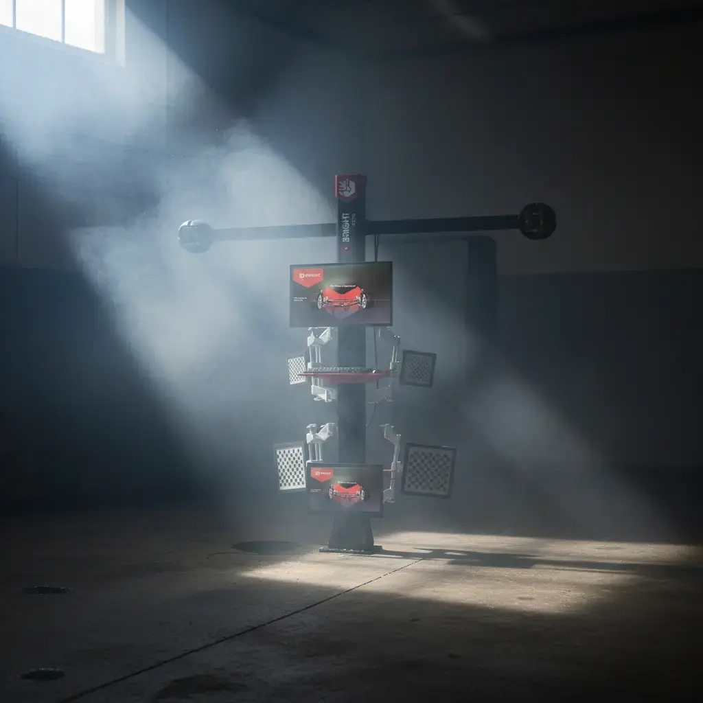 BRIGHT 3D Wheel Alignment Machine A730E جهاز ضبط زوايا ثلاثي الابعاد برايت BRIGHT/A730E
