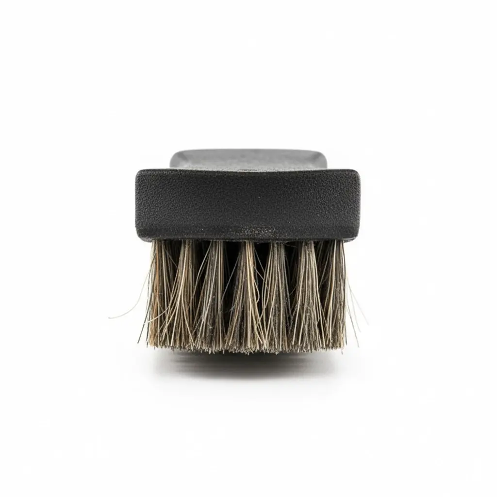 BROTHERS Long Bristle Horse Hair Leather Cleaning Brush فرشة برازرز شعر حصان طبيعي لتنظيف فرش السيارة BR/HORSE BRUSH