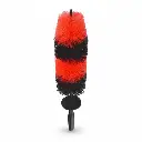 BROTHERS Large Bendable Rim Brush فرشة برازرز اسود*احمر مقاس كبير لتنظيف الموتور و العجل BR/HUB BRUSH XL