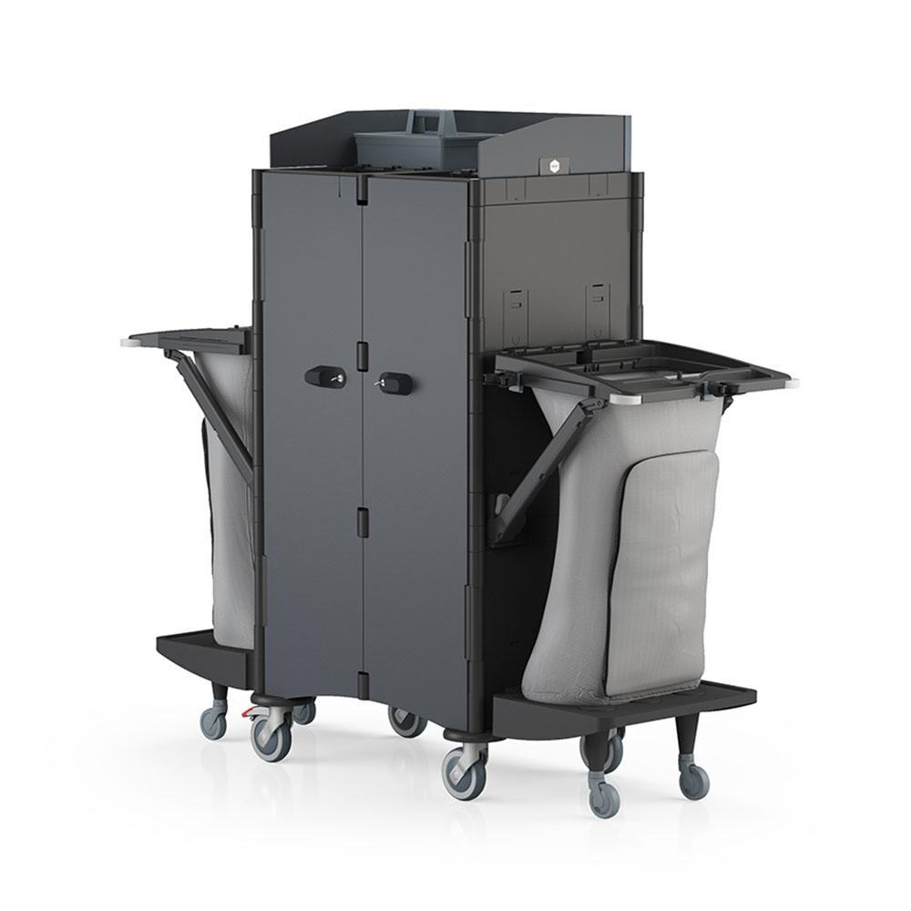 IPC Brix Hotel Maxi – Advanced Multi-Purpose Housekeeping Trolley