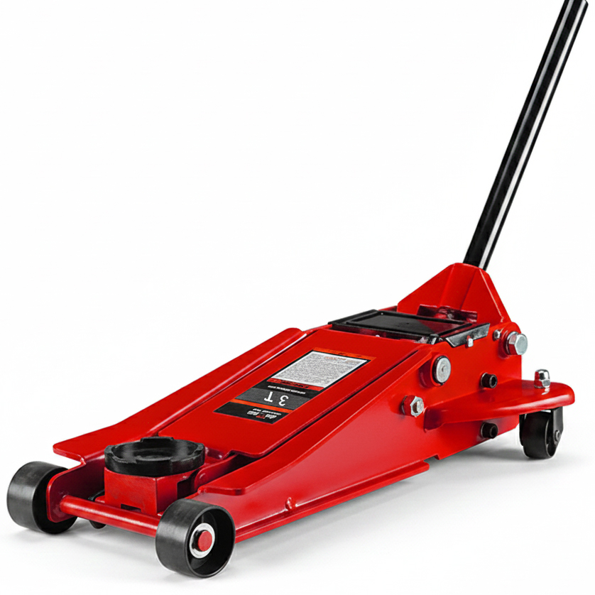 GEC Low Profile Hydraulic Floor Jack 3.5 Ton 2 Pump 105-520mm Height