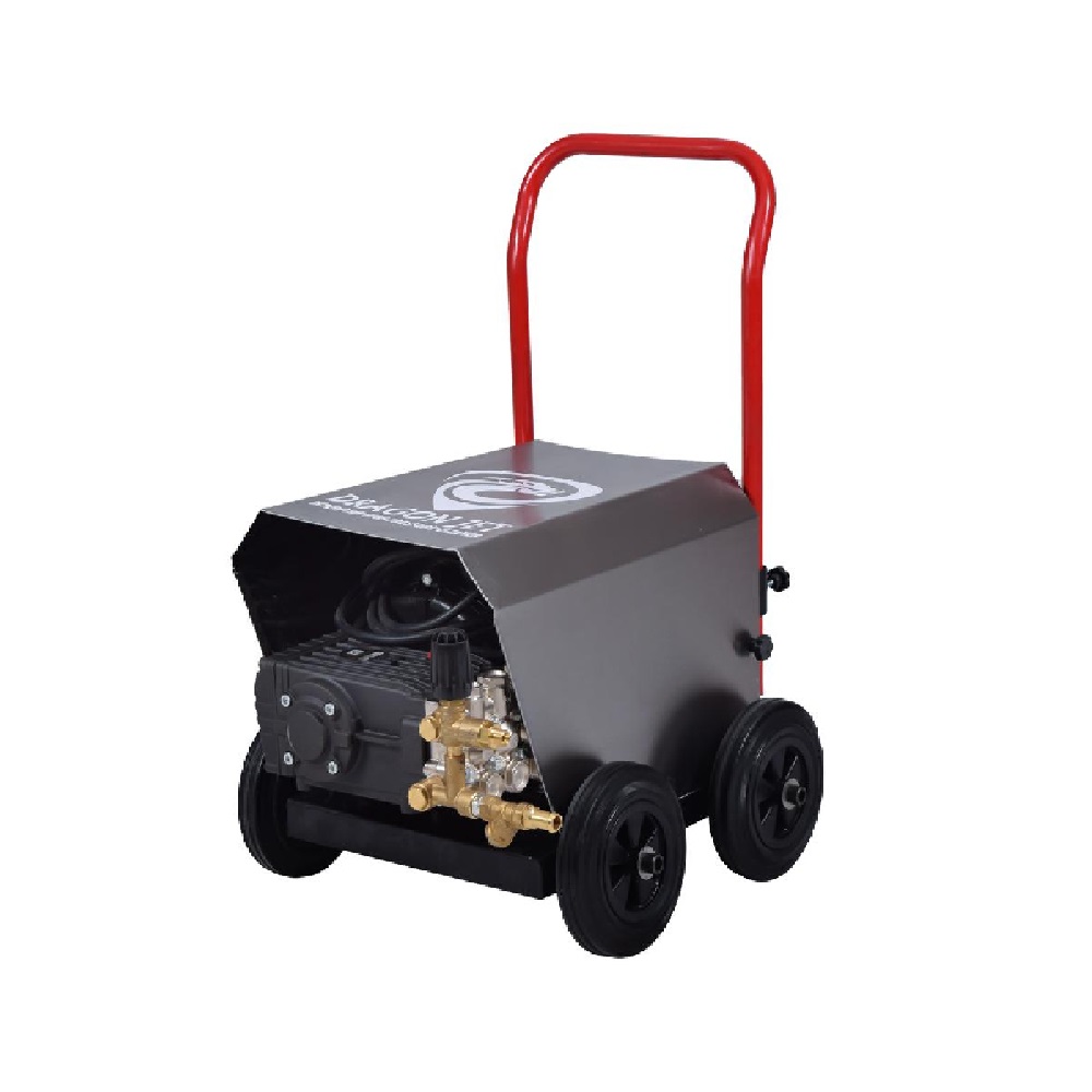 INTERPUMP E.DRAGON 21/210 Mobile High Pressure Washer 210Bar 10Hp 21L/Min 380V