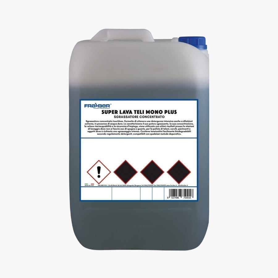 منظف موتور وشاسيه (مركز جدا) 5 لتر ماركة فرابر موديل SUPERLAVATELI MONO PLUS - يخفف حتى 1:80