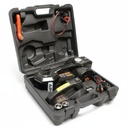 BROTHERS 3in1 Air Compressor With Hydraulic Car Jack Lift 3 Ton With Electric Impact Wrench