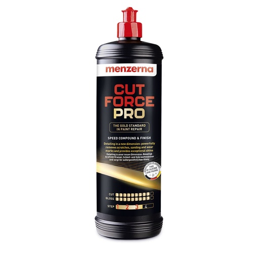 [CCCPHC00002] MENZERNA Cut Force Pro - 1L The Gold Standard Polish for Maximum Scratch Removal and Mirror-Like Gloss