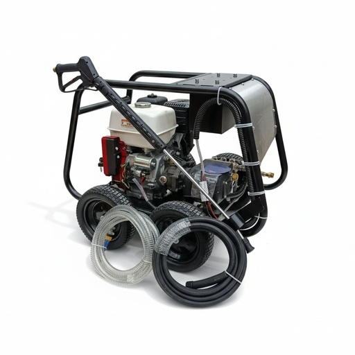 [CWDWXX00001] ANNOVI A.Dragon HONDA EE21/250 Mobile High Pressure Washer Powered by Petrol Engine 250Bar 11.7HP 21L/Min (Electric Start)