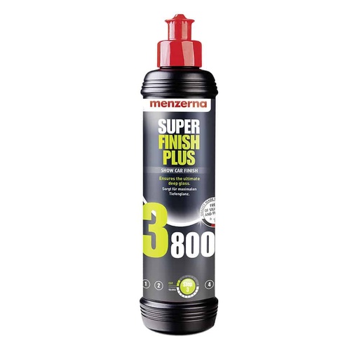 [CCCPSF00009] MENZERNA Super Finish Plus 3800 - 250ml High-Gloss Polish For Maximum Deep Shine