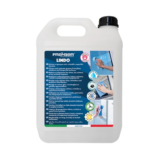 [CCCCXX00045] FRA-BER LINDO 4.54L Multipurpose Detergent For Glass & Windows