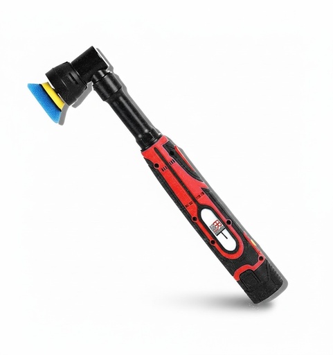 [CCPPXX00005] BROTHERS SMALL BATTERY POLISHER Dual Action & Rotary Cordless Polisher With 2 Batteries 12V 1 inch 3/12mm Throw 800W