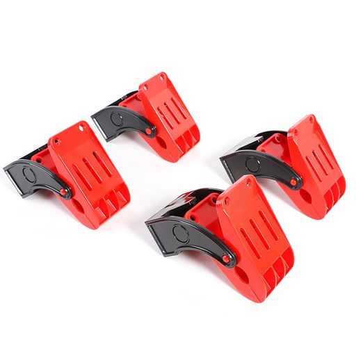 [CCCTXX00006] BROTHERS 4PCS Heavy Duty Hanging Clamp For Car Floor Mats & Towels