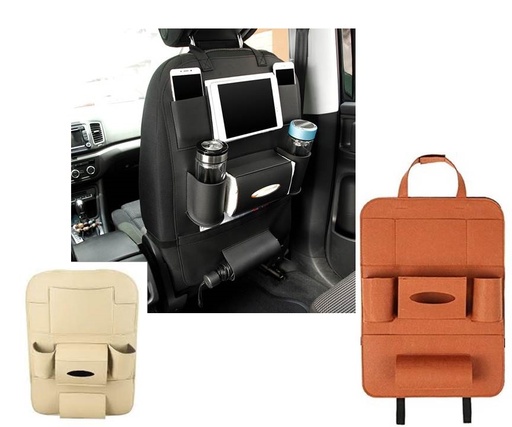[CCCTXX00040] GEC Back Car Seat Organizer Holder (Leather)