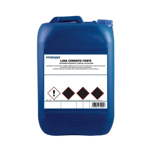 [CCCCXX00007] FRA-BER LAVA CEMENTO FORTE 5L Concentrated Cleaner For Dissolves Concrete From Cars