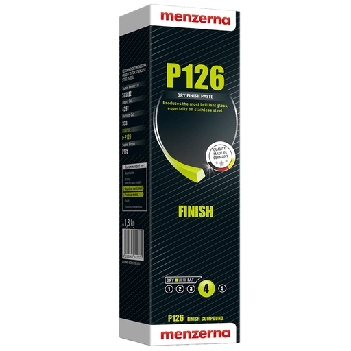 [CCCPSF00003] MENZERNA Finish Compound P126 - 1.3KG A Polish That Delivers Impeccable Gloss In Next To No Time